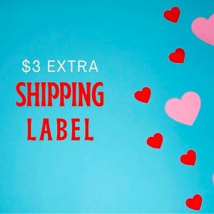 $3 Shipping Label Listing For Extra 5lb Boxes